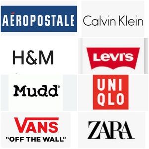 Various brands separator listing to keep organized